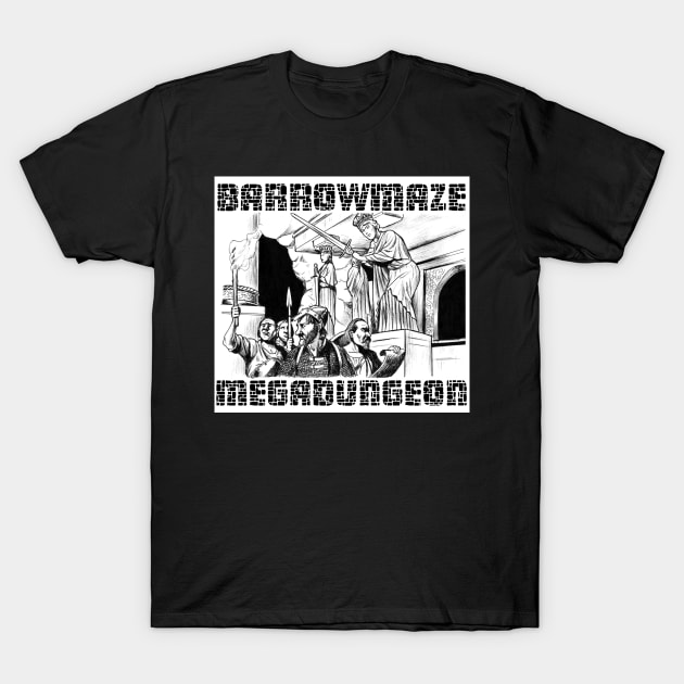 Barrowmaze Megadungeon (ALT) T-Shirt by Owlbear Fur Company